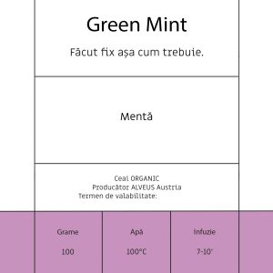 ceai Green Mint