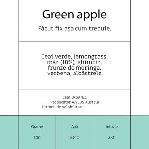 ceai green apple