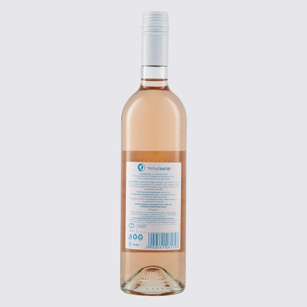 Vin dezalcoolizat Rosé demidulce