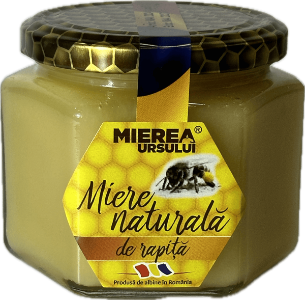 Miere naturala de rapita 500 g