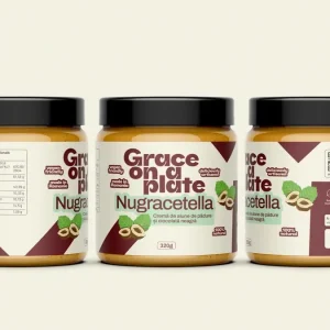 Nugracetella - Cremă de alune de pădure şi ciocolată neagră2