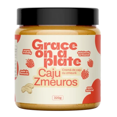 unt de caju cu zmeura graceonaplate