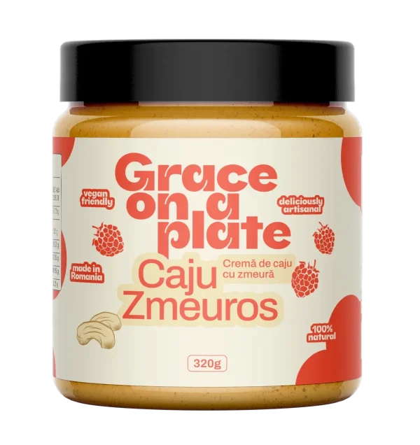 unt de caju cu zmeura graceonaplate